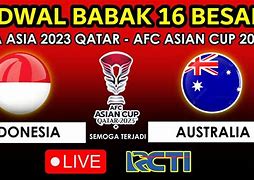 Live Malam Ini Indonesia Lawan Australia